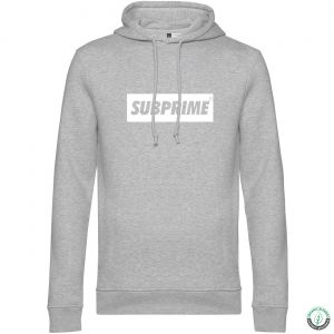 Subprime hoodie Block heren grey