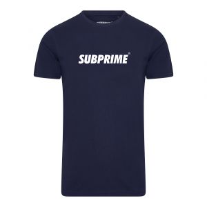 Subprime shirt basic heren navy
