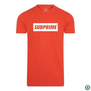Subprime T-shirt Block heren rood