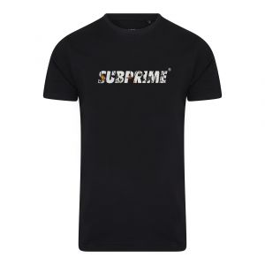 Subprime shirt Flower dames black