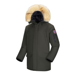 Subprime winterjas Tommy heren khaki groen