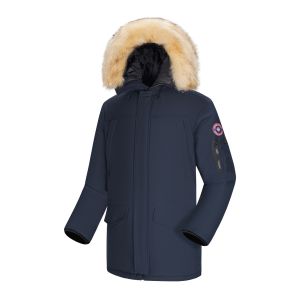 Subprime winterjas parka heren Tommy navy blauw