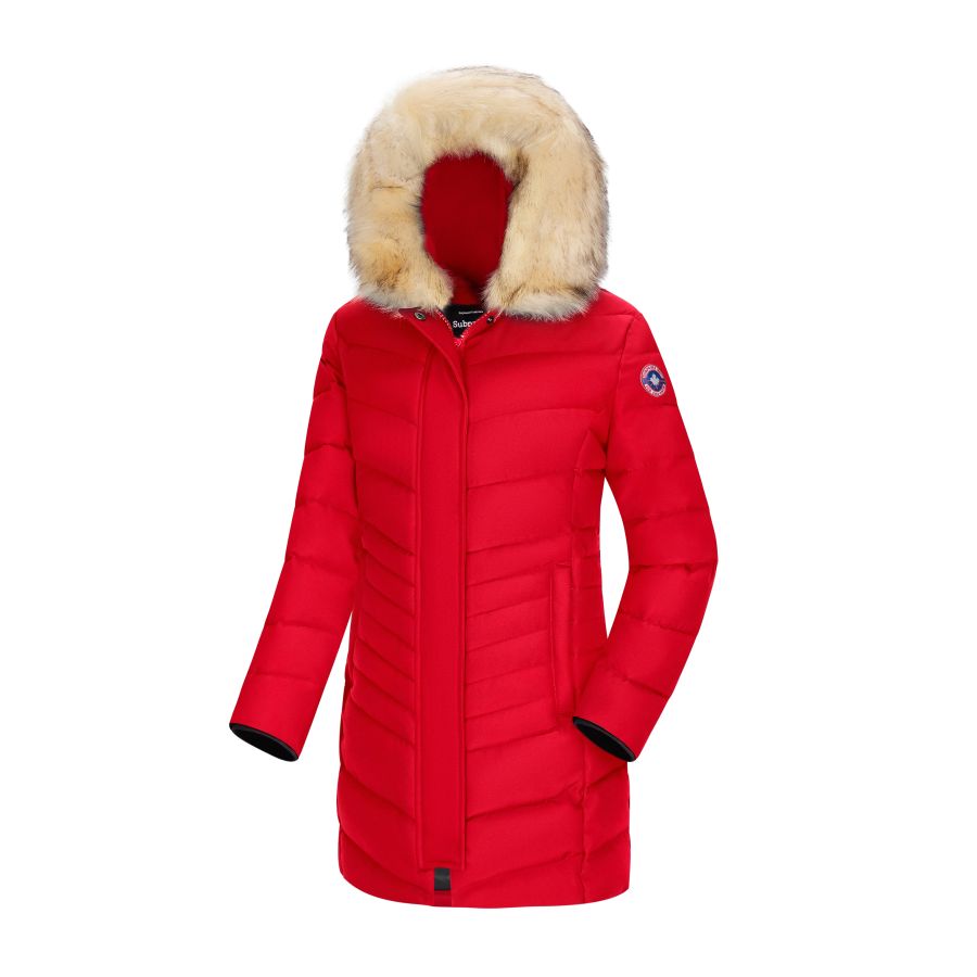 Seaside Hampton Puffy Parka Winterjas Dames - Warme, Weerbestendige Parka Met Bewegingsvrijheid
